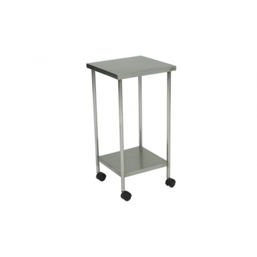 MESA AUXILIAR INOX 40X40 CM